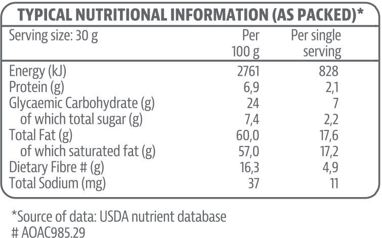 Tony Ferguson Roasted Coconut Flakes Nutritable, 100g