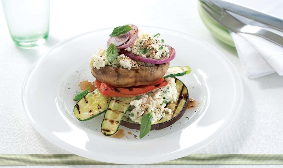 Grilled Vegetable Stack - Tony Ferguson