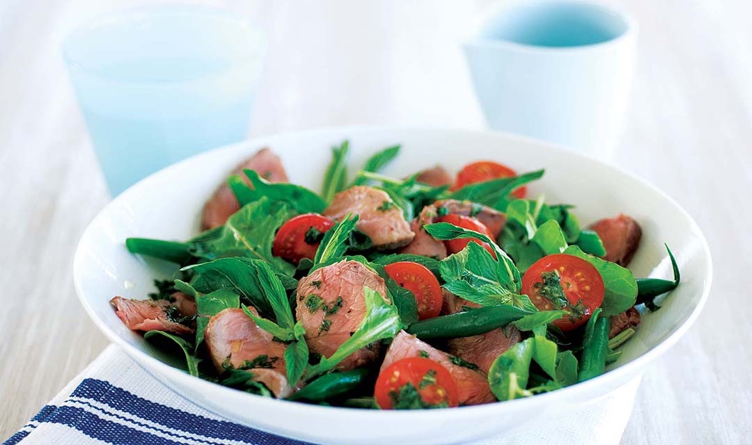 Lamb and Mint Salad