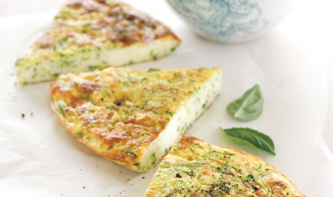 Zucchini and Ricotta Frittata