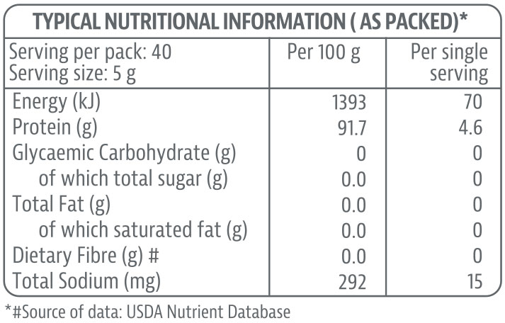 Tony Ferguson Gelatin Powder Nutritable, 200g