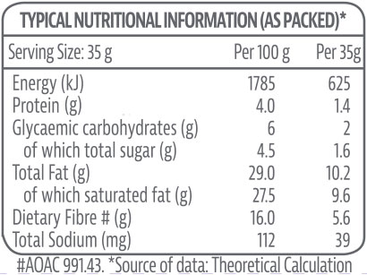 Tony Ferguson Chocolate Coconut Bar Nutritable, 35g