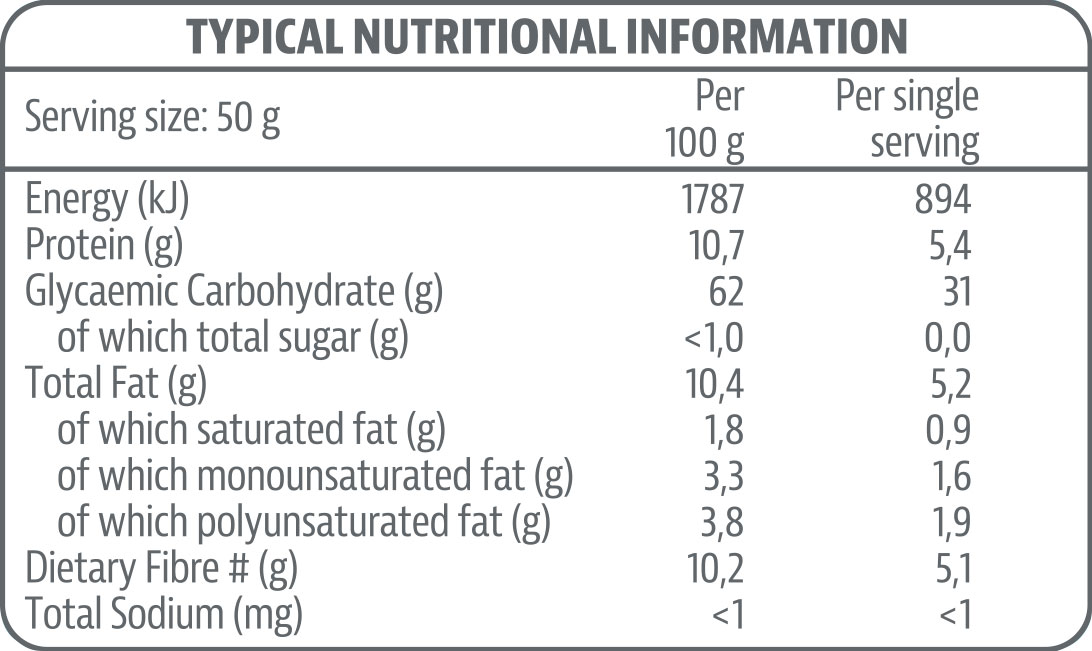 Tony Ferguson Rolled Oats Gluten Free Nutritable, 750g