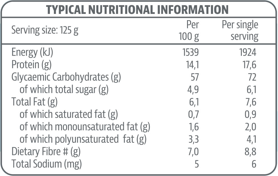 Tony Ferguson White Quinoa Nutritable, 500g