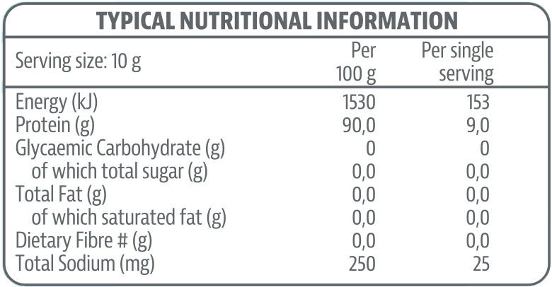 Tony Ferguson Pure Hydrolyzed Collagen Nutritable, 150g