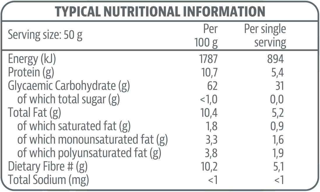 Tony Ferguson Rolled Oats Nutritable, 750g