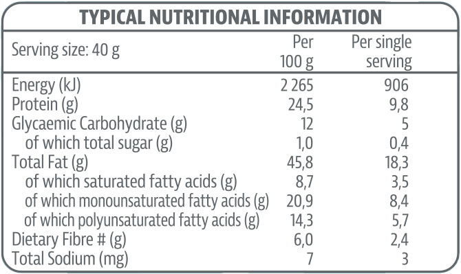 Tony Ferguson Pumpkin Seeds Nutritable, 200g