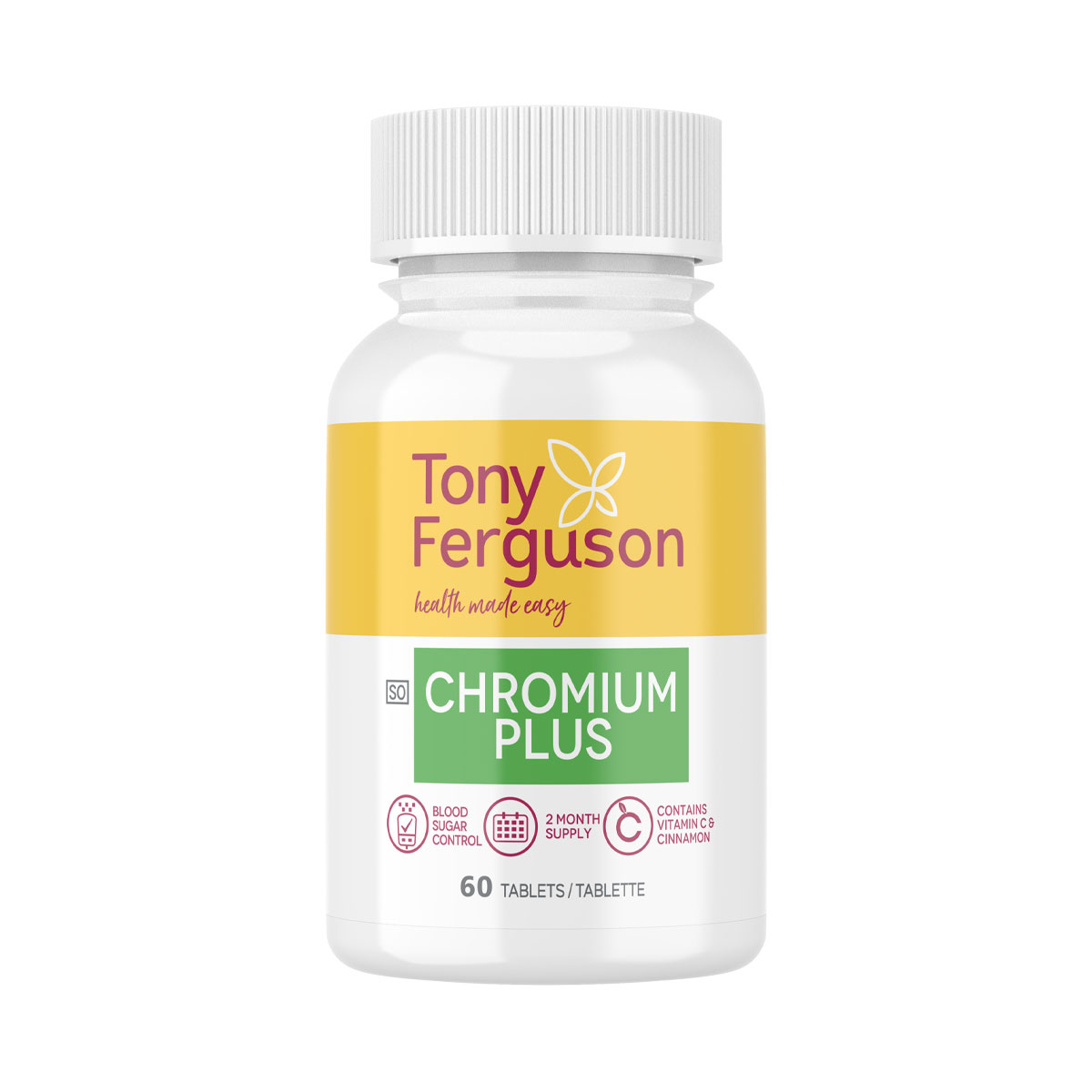 Chromium Plus, 60 Caps [ ] - Tony Ferguson SA