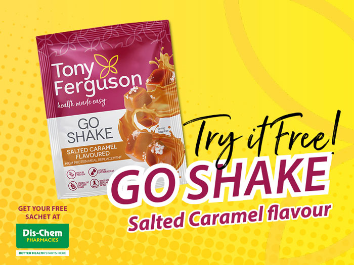 Claim Your Free Go Shake Salted Caramel Sachet