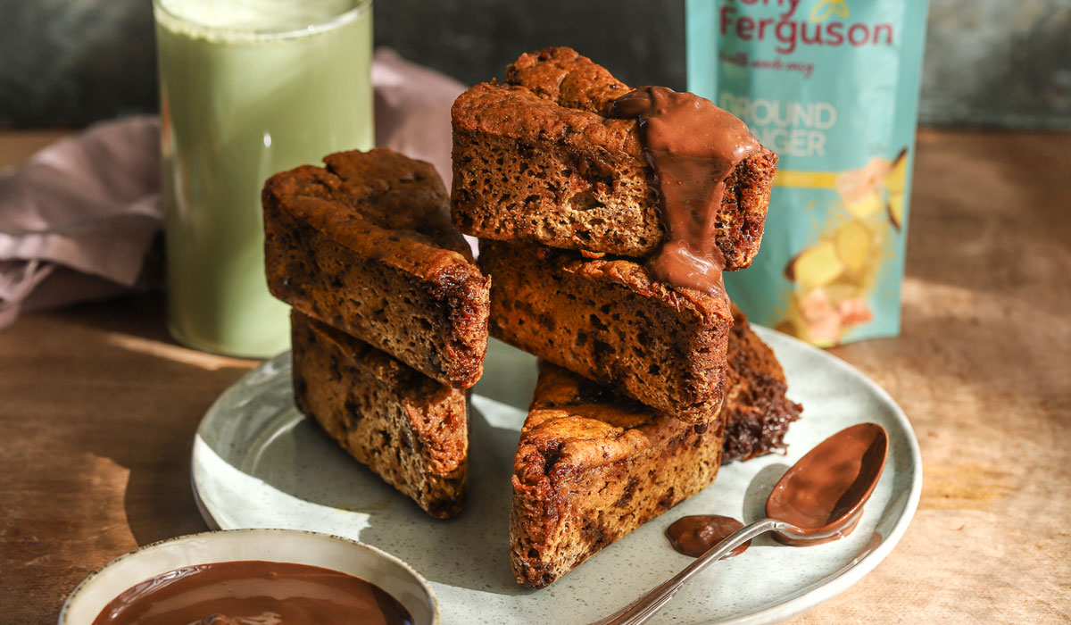 Ginger Chocolate Brownies