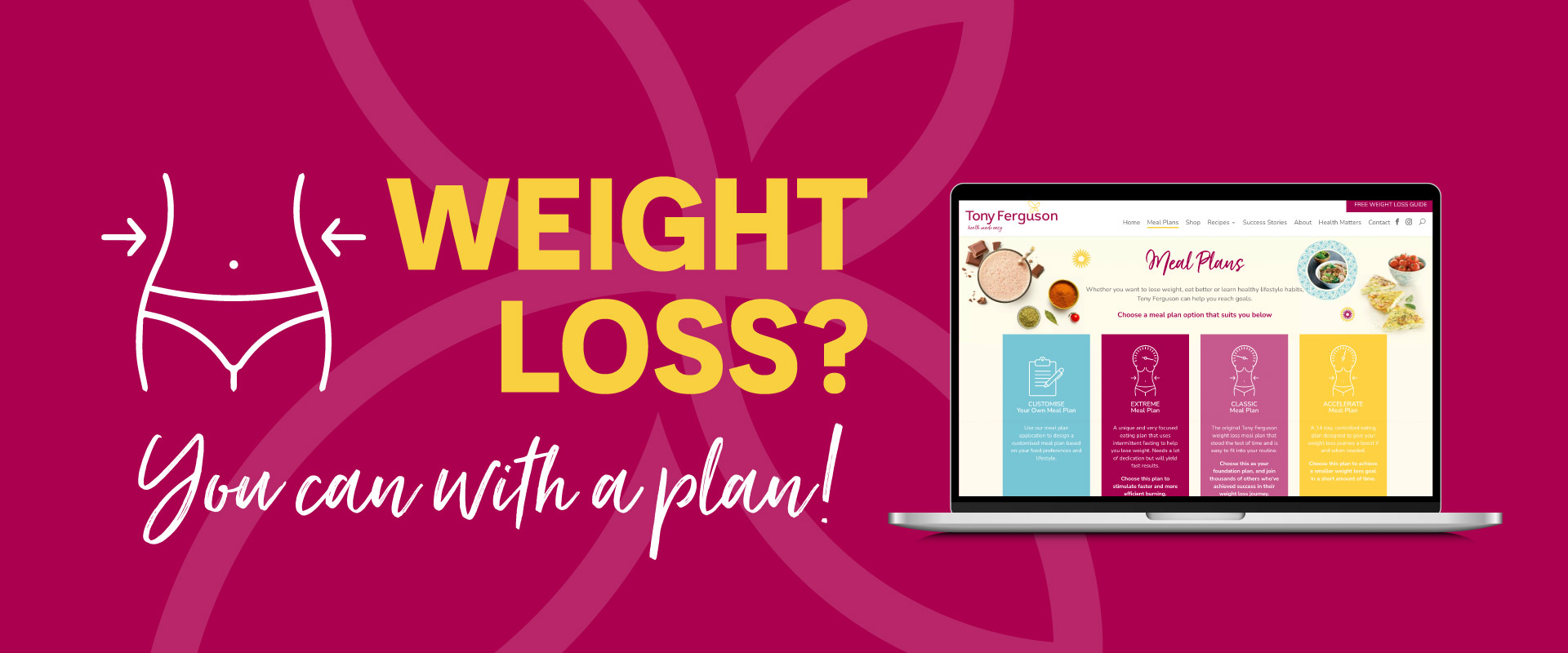 Weight Loss Desktop Banner